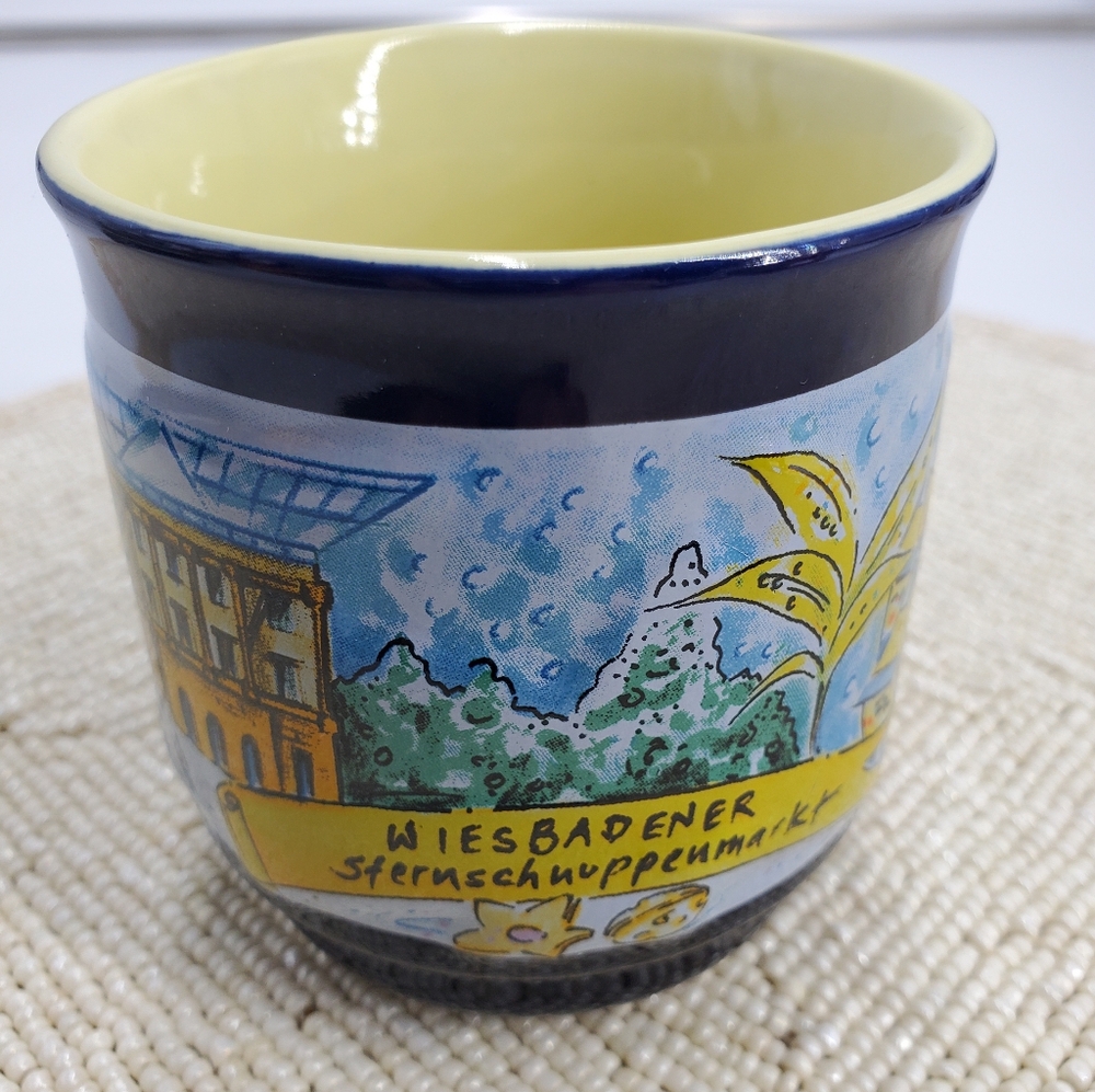 Coffee mug, Mohaba GmbH + Co. KG Wiesbadener Sternschnuppenmarkt Cobalt mug(C1)